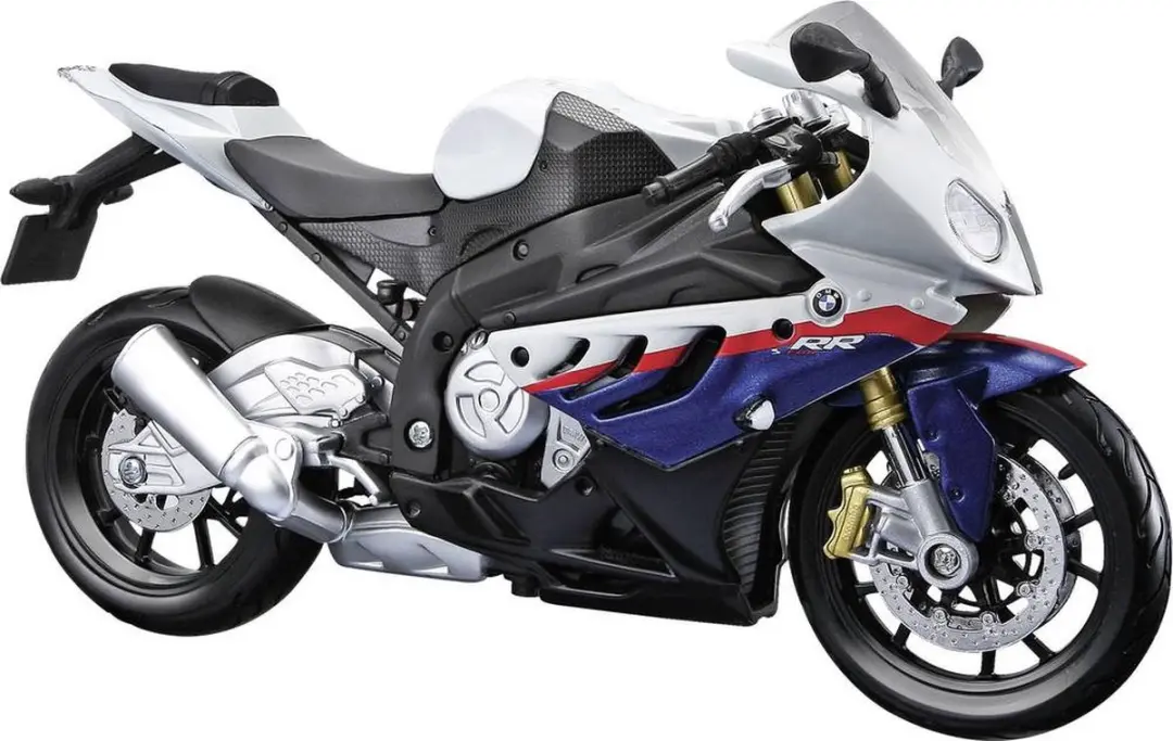 Maisto BMW S1000RR 1:12 Motorfiets - afbeelding 4 van 4