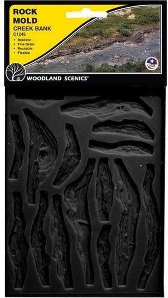Woodland Scenics WC1245 Universeel Gipsmal Beekoever 250x130mm - afbeelding 4 van 6