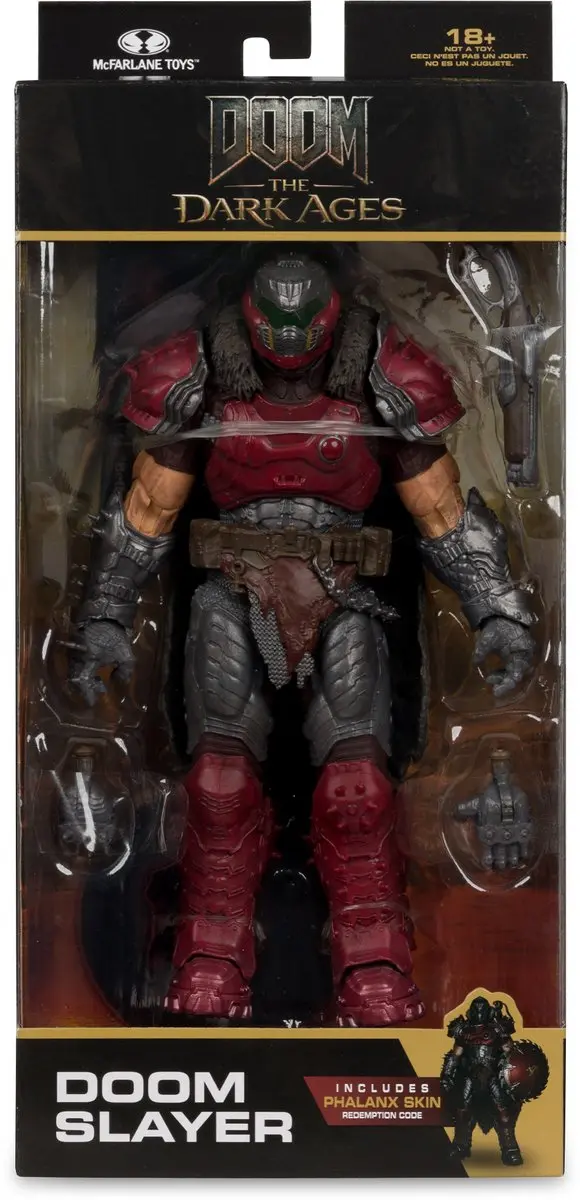 McFarlane Toys DOOM The Dark Ages Doom Slayer (Phalanx Skin) Actiefiguur - 18cm - afbeelding 3 van 6