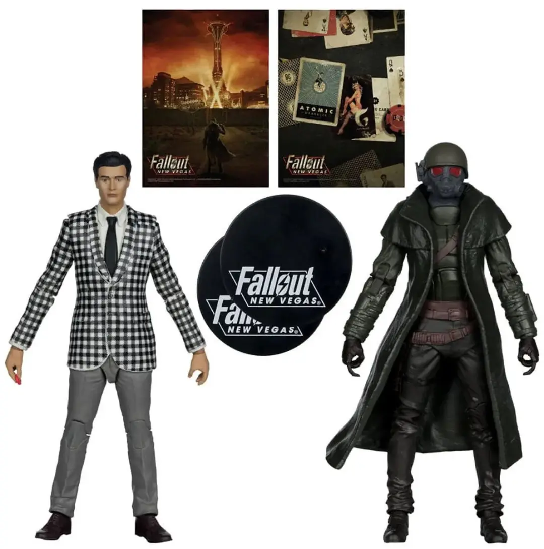 McFarlane Toys Fallout New Vegas Riot Ranger Armor & Benny 2-Pack Actiefiguur - afbeelding 2 van 6