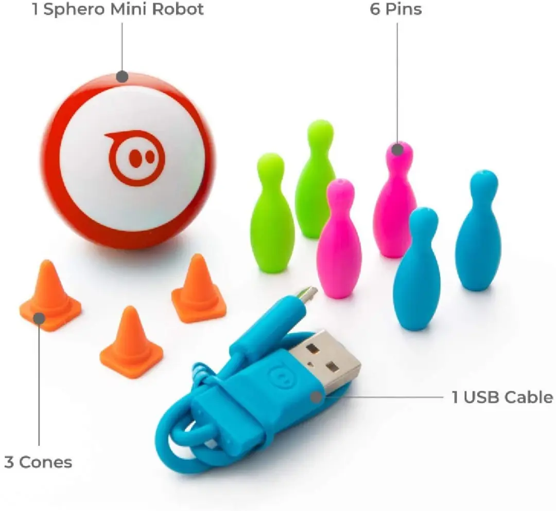 Sphero Mini Robotbal - Rood - afbeelding 5 van 6