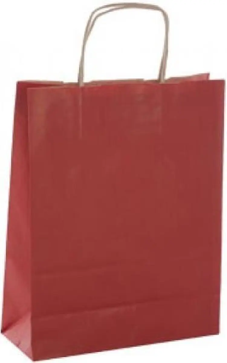 Apli rode gift bag, 50 stuk