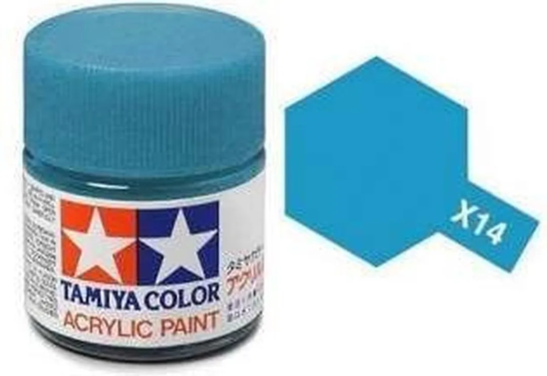 Tamiya X-14 Sky Blue Acrylverf 23ml