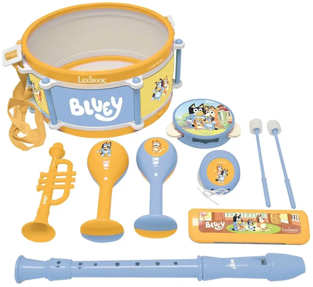 Lexibook Bluey Muziekset - 7 Instrumenten