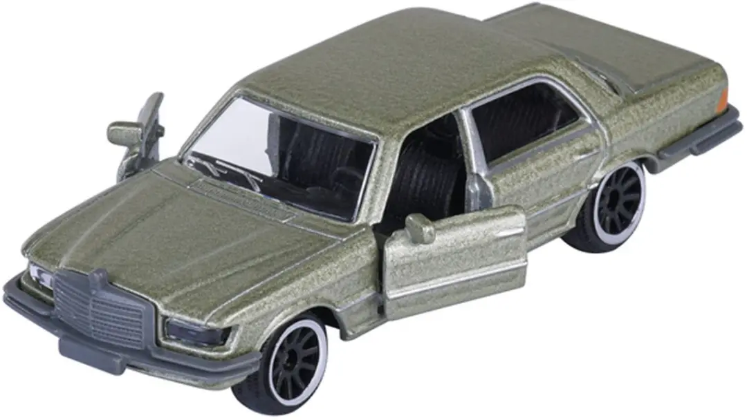 Majorette Vintage Mercedes-Benz 450 SEL - Groen - afbeelding 2 van 2