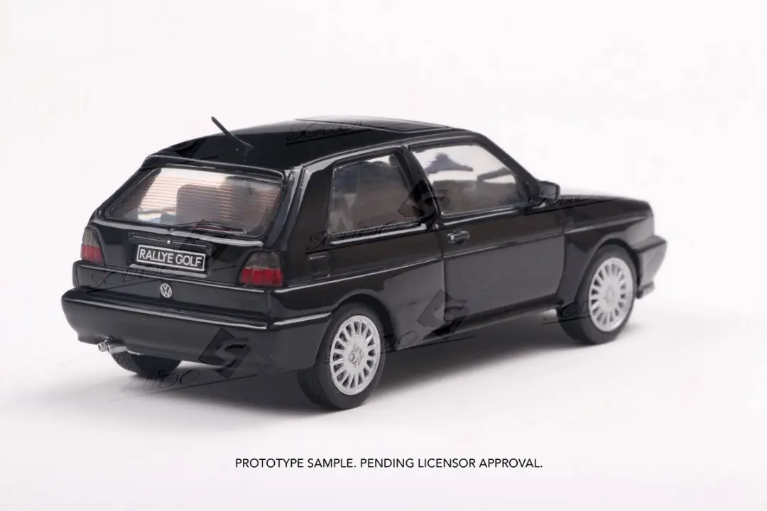 Solido VW Golf Rally 1989 - Schaal 1:43 - Zwart - afbeelding 6 van 6