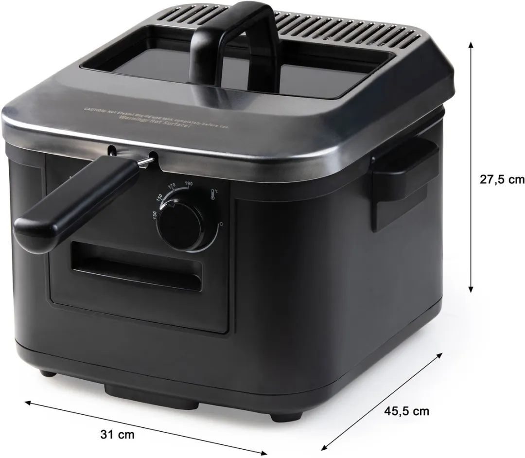 Domo DO545FR Friteuse 4L - 2000W - Zwart