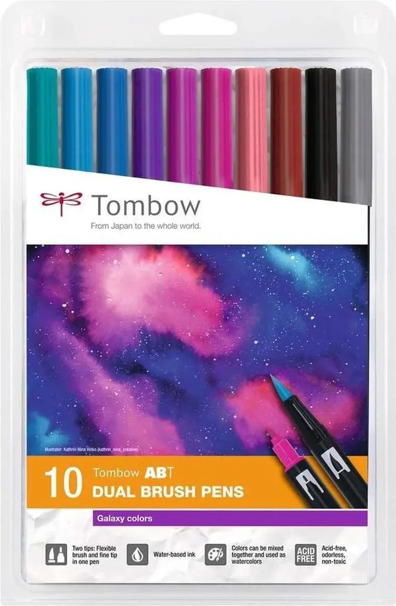 Tombow ABT Dual Brush Pen Galaxy