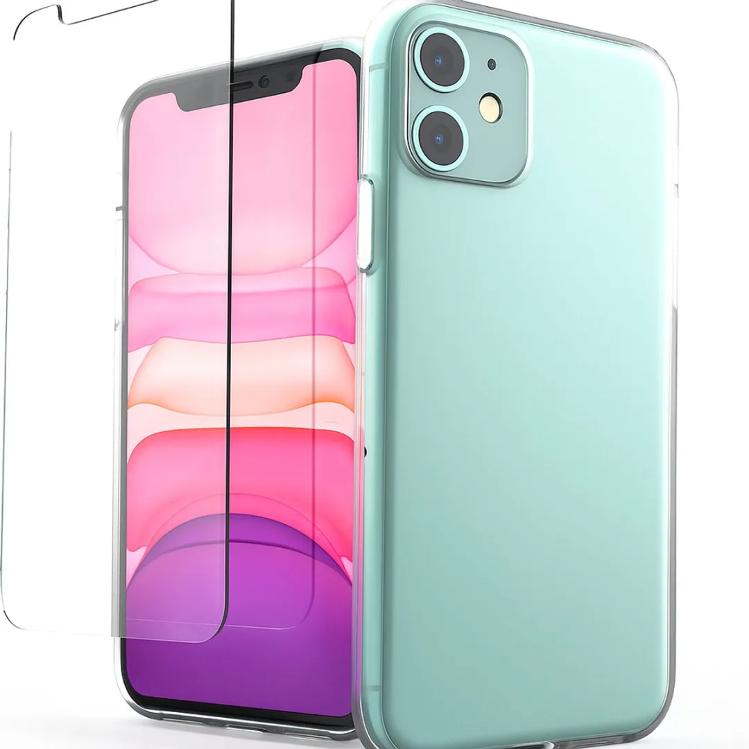 Nuvex iPhone 11 Telefoonhoesje Transparant