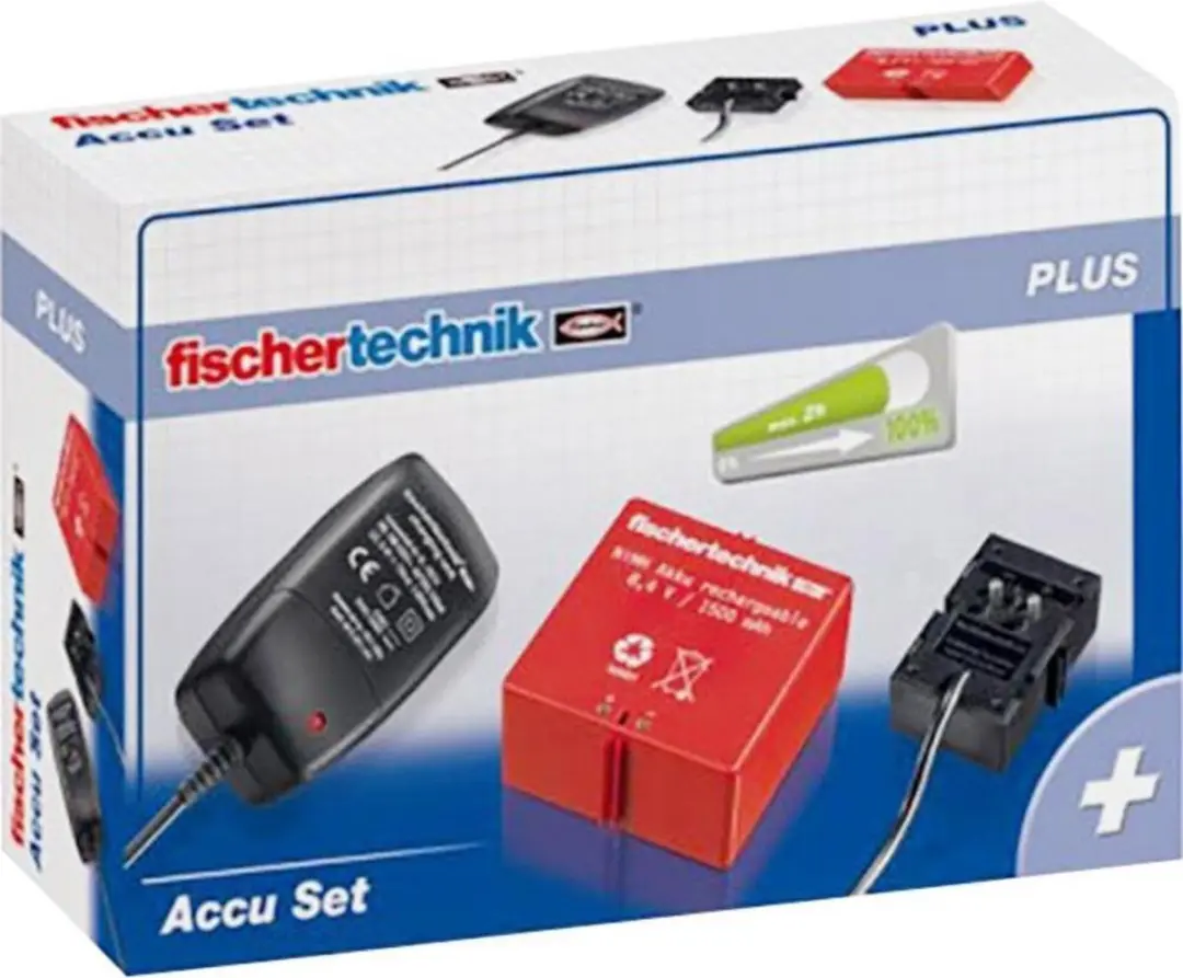 fischertechnik PLUS 34969 Accu Set - Zwart - afbeelding 3 van 6