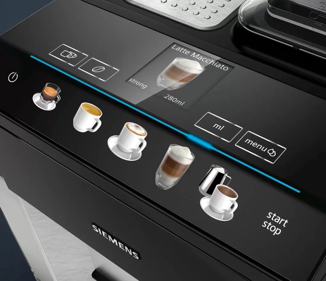 Siemens EQ500 TQ507R03 Volautomatische Espressomachine - Zwart/RVS