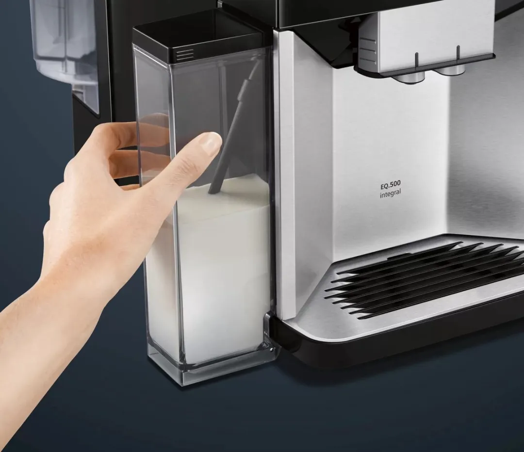 Siemens EQ500 TQ507R03 Volautomatische Espressomachine - Zwart/RVS