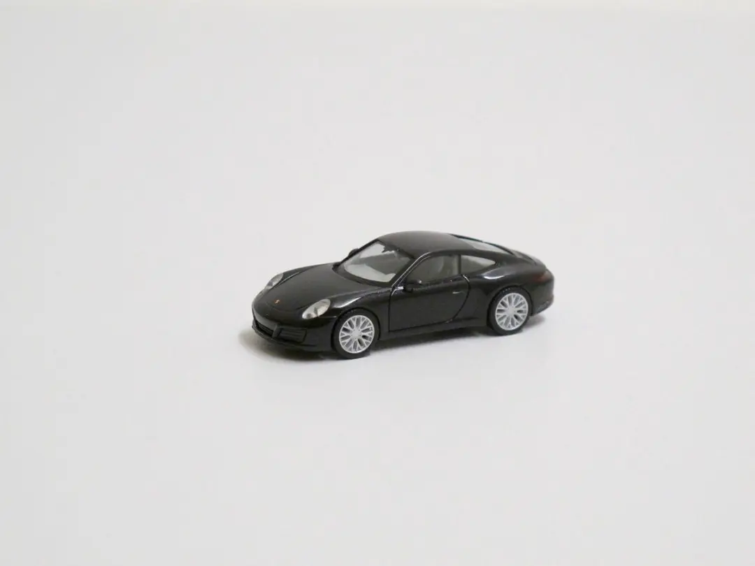 Herpa 1/87 Porsche 991 Carrera 4S,  zwart metallic