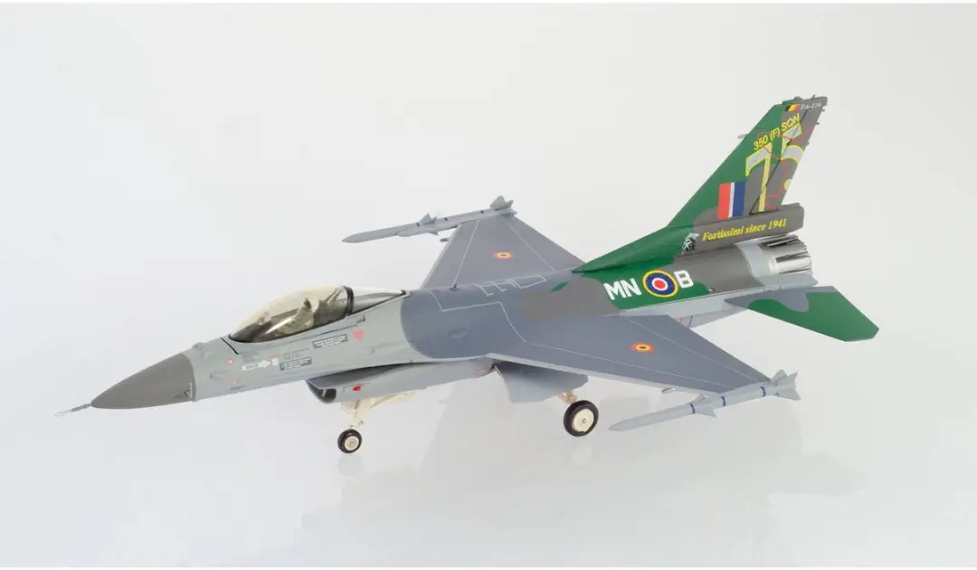 F-16A Belgian Air Force 350 Sqd Florennes 75 years (B) Herpa 1:72