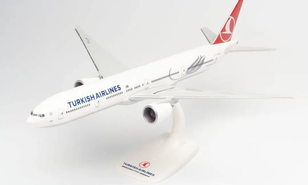 Herpa Boeing vliegtuig 777-300ER Turkish Airlines Izmir