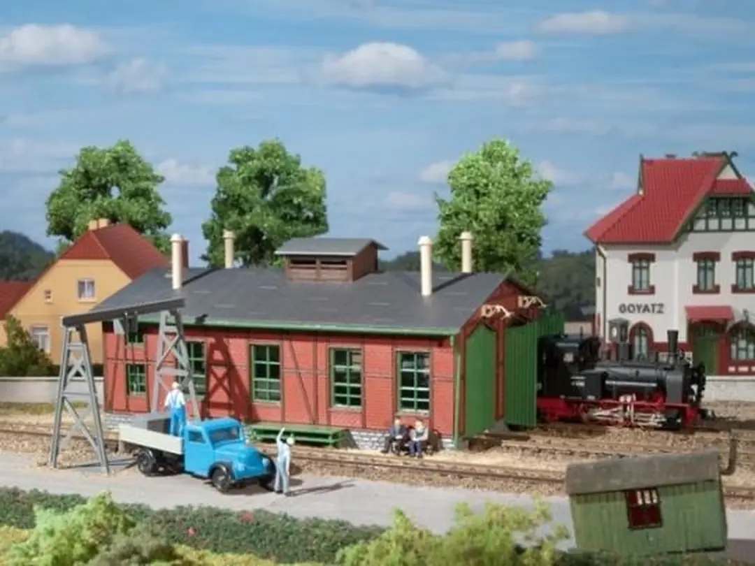 Auhagen 11 355 H0 Dubbele locomotiefloods