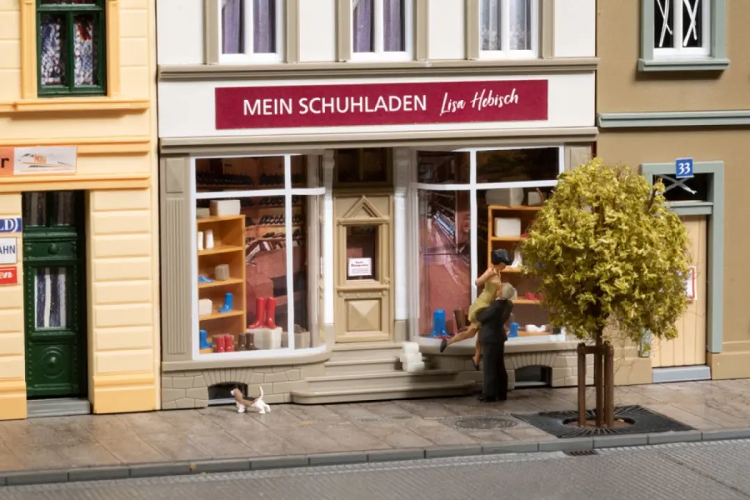 Auhagen 11463 H0 Townhouses Schmidtstrasse 31/33 - afbeelding 5 van 6