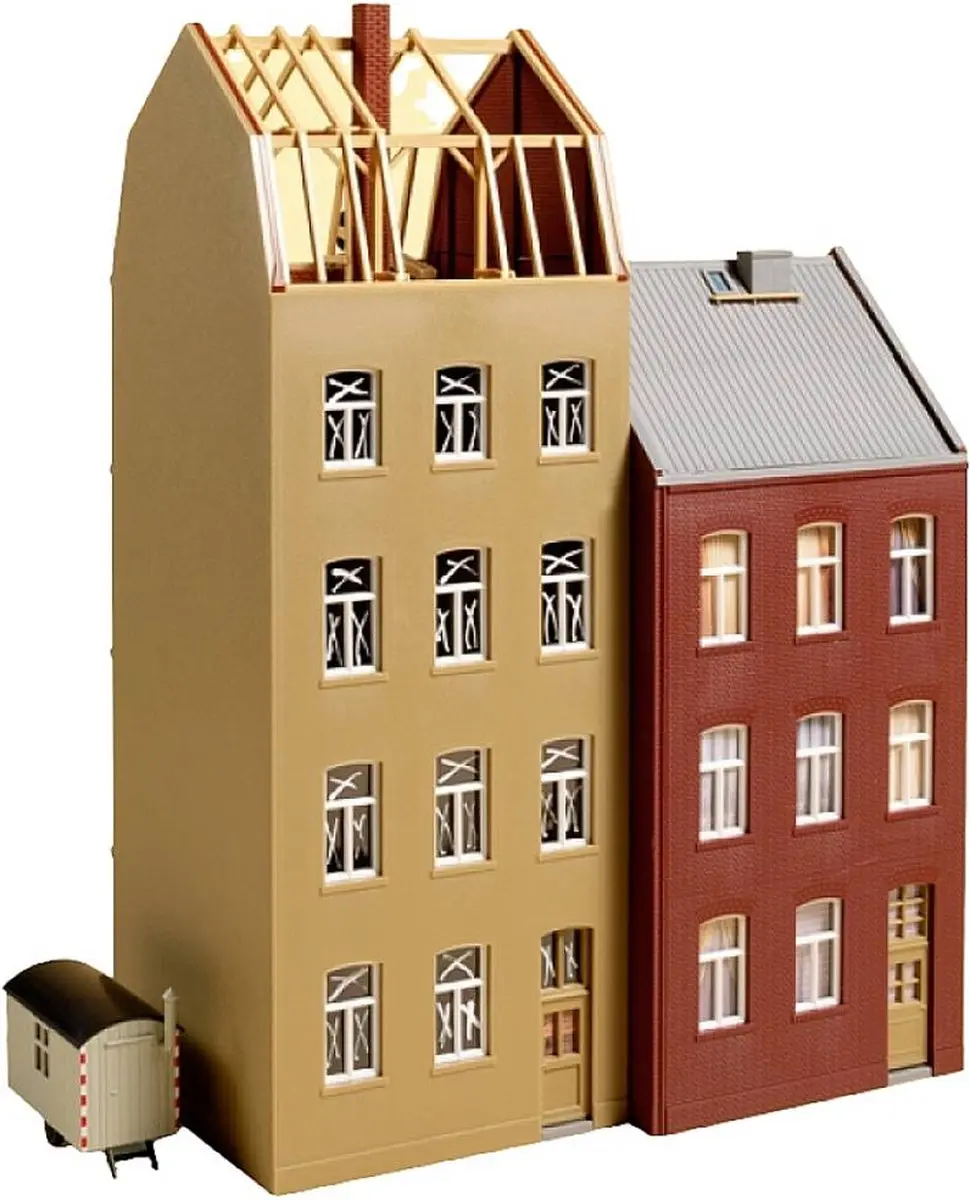 Auhagen 11463 H0 Townhouses Schmidtstrasse 31/33 - afbeelding 6 van 6