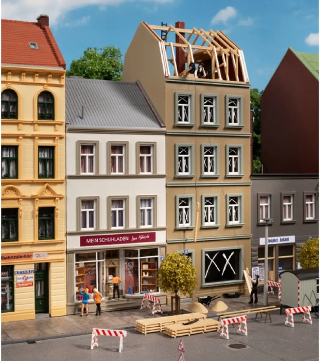 Auhagen 11463 H0 Townhouses Schmidtstrasse 31/33