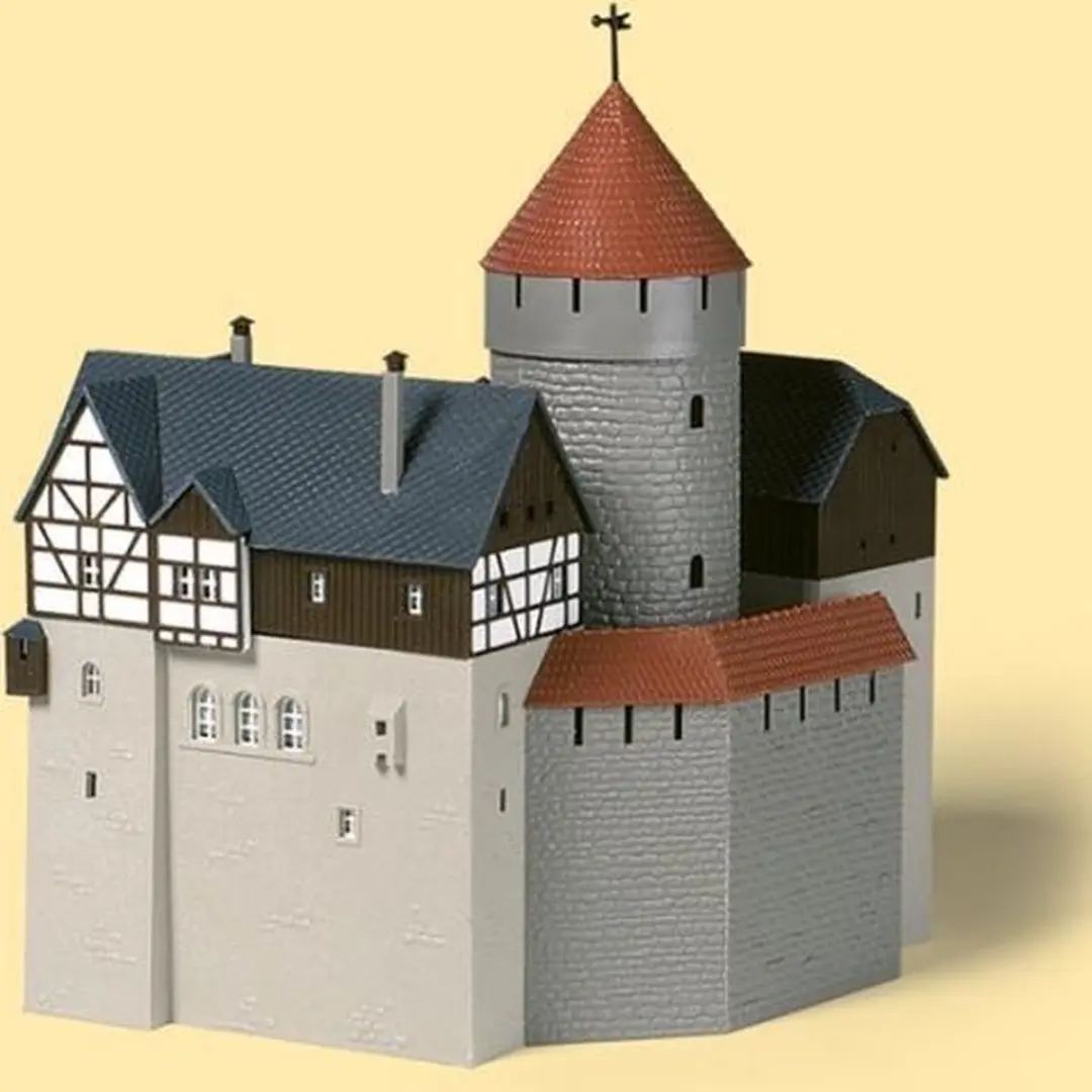 Auhagen 12 263 Kasteel Lauterstein - H0 - afbeelding 4 van 6