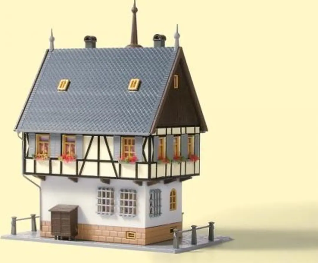 Auhagen 12350 Historisch Rath Gemeentehuis - H0 - afbeelding 4 van 6