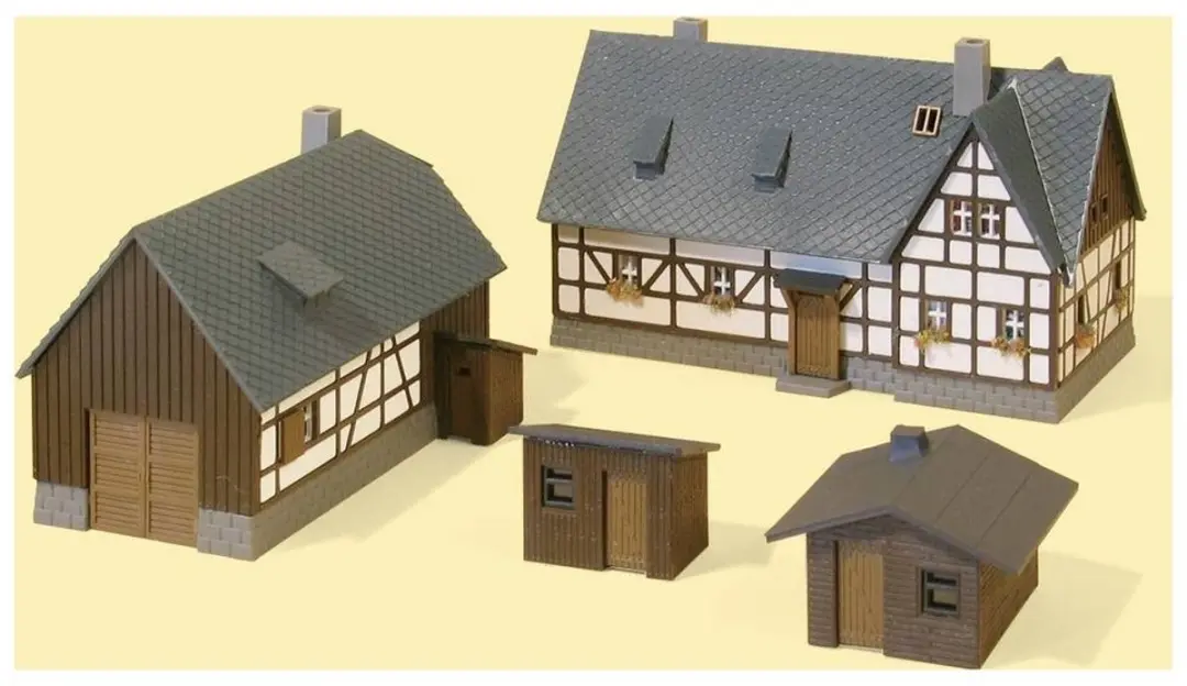 Auhagen 14465 Stoep bouwpakket - Schaal N - afbeelding 2 van 6