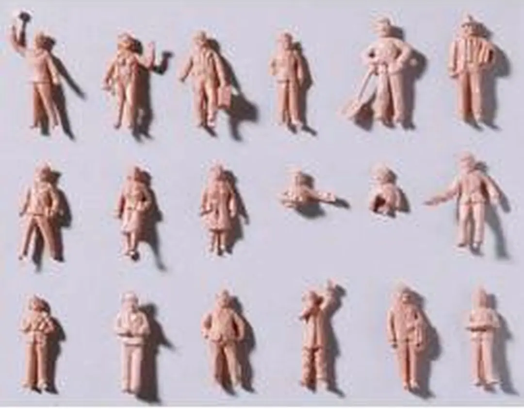 Auhagen 21 717 H0 Onderweg figuren Ongeverfd