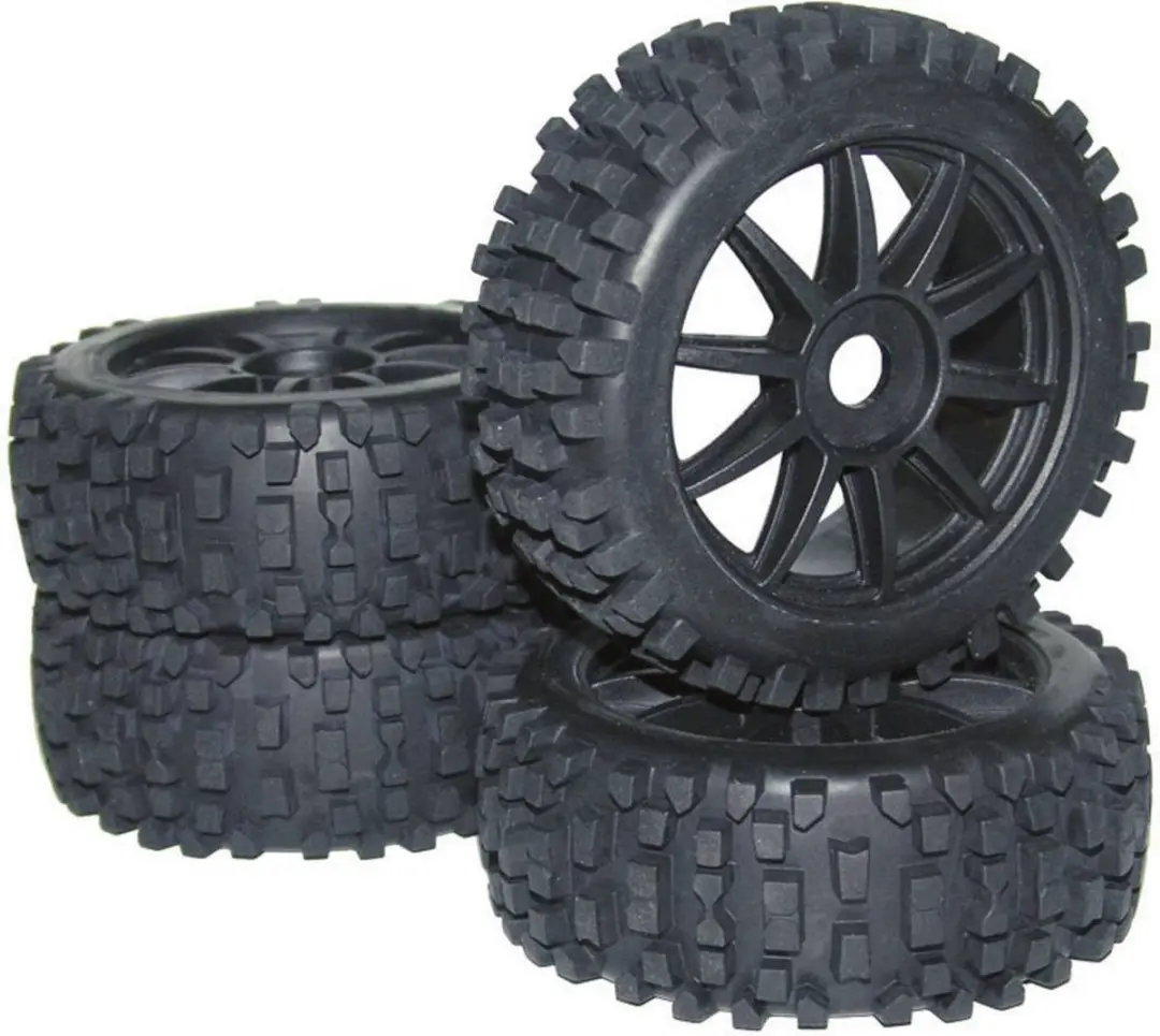 Reely 1:8 Buggy Complete Wielen Big Core 10-spaaks Zwart 4x