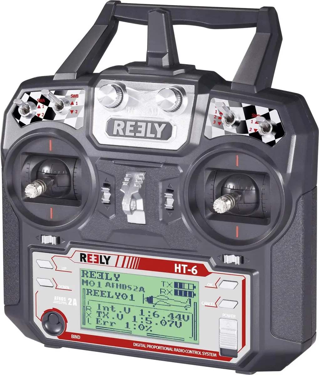 Reely HT-6 RC handzender 2,4 GHz