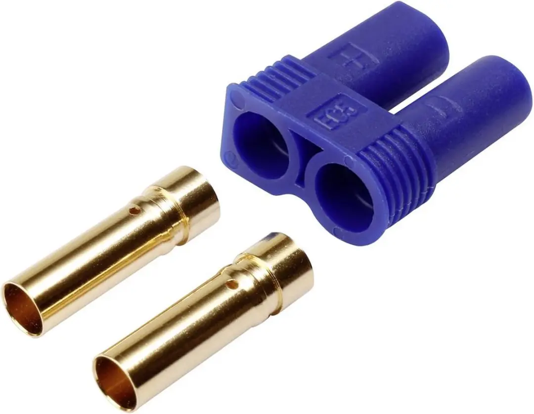 Reely 1399710 Accupack Bus EC5 Verguld - 20 stuk(s) - afbeelding 2 van 5