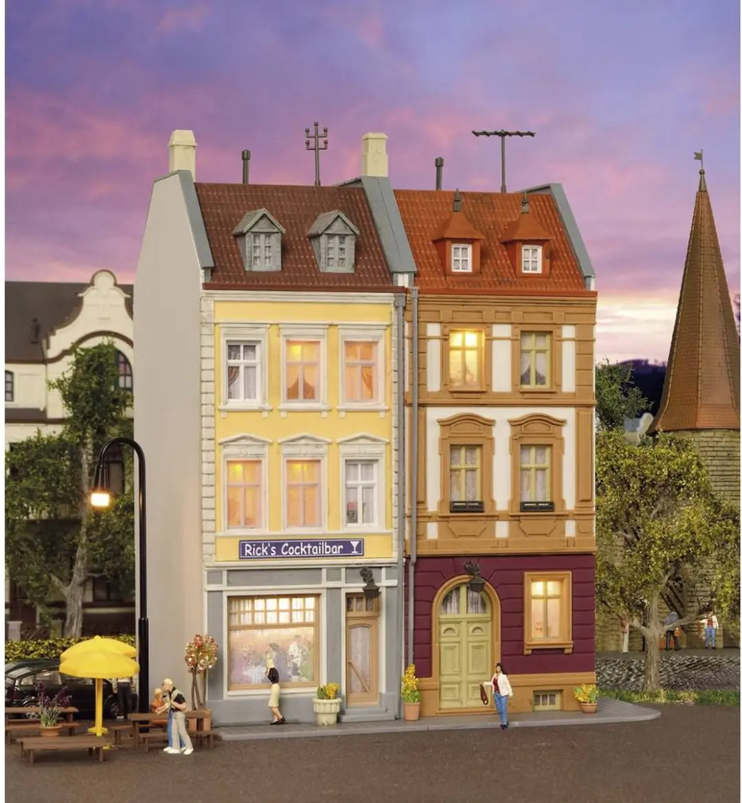 Kibri 38383 H0 Huis aan de Ballhausplatz - afbeelding 3 van 5