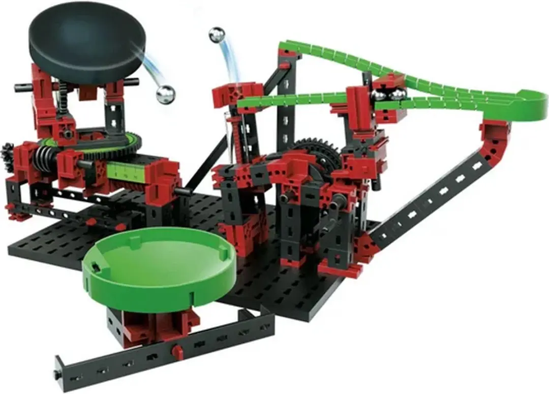 fischertechnik PROFI Dynamic XM 544618 kogelbaan bouwpakket - Zwart/Groen - afbeelding 5 van 6