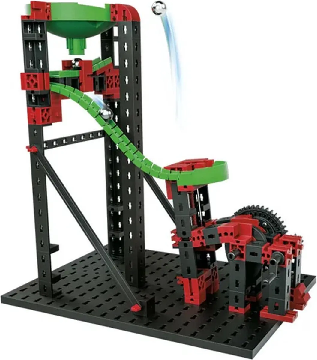 fischertechnik PROFI Dynamic XM 544618 kogelbaan bouwpakket - Zwart/Groen - afbeelding 3 van 6
