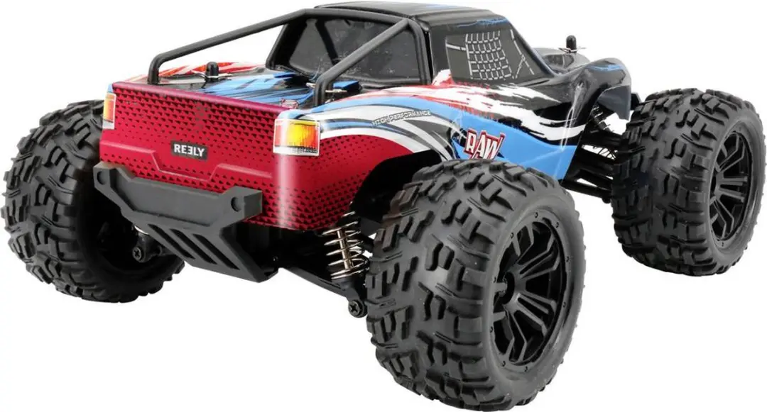 Reely RAW RC Monstertruck 1:14 Blauw - 4WD RTR 2,4 GHz - afbeelding 6 van 6