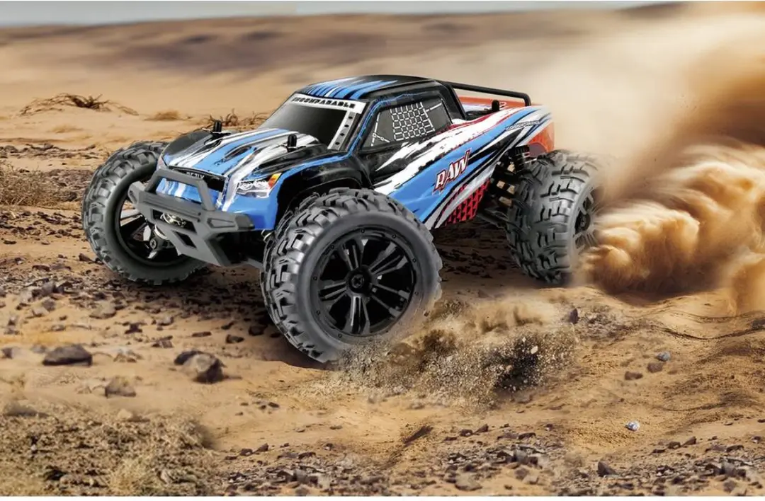 Reely RAW RC Monstertruck 1:14 Blauw - 4WD RTR 2,4 GHz - afbeelding 5 van 6