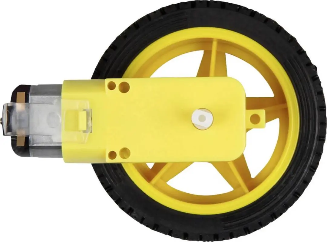 Joy-it com-Motor01 Transmissiemotor - Geel/Zwart - afbeelding 2 van 3