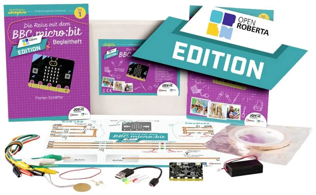 Joy-iT Electronic Adventure micro:bit V2