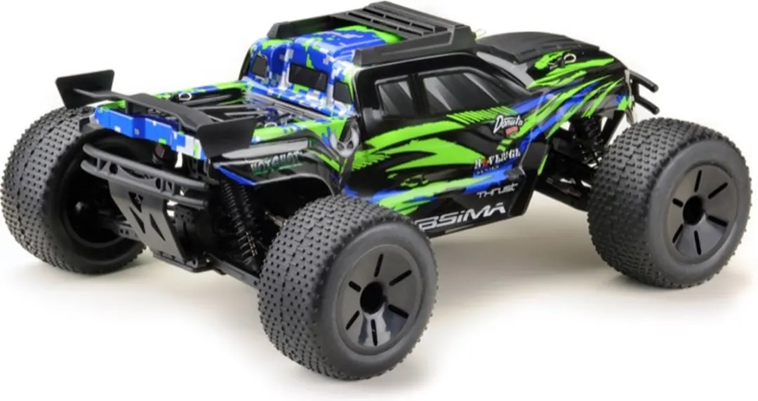 Absima AT3.4 V2 12223V2 RC Truggy - Zwart/Groen - afbeelding 6 van 6