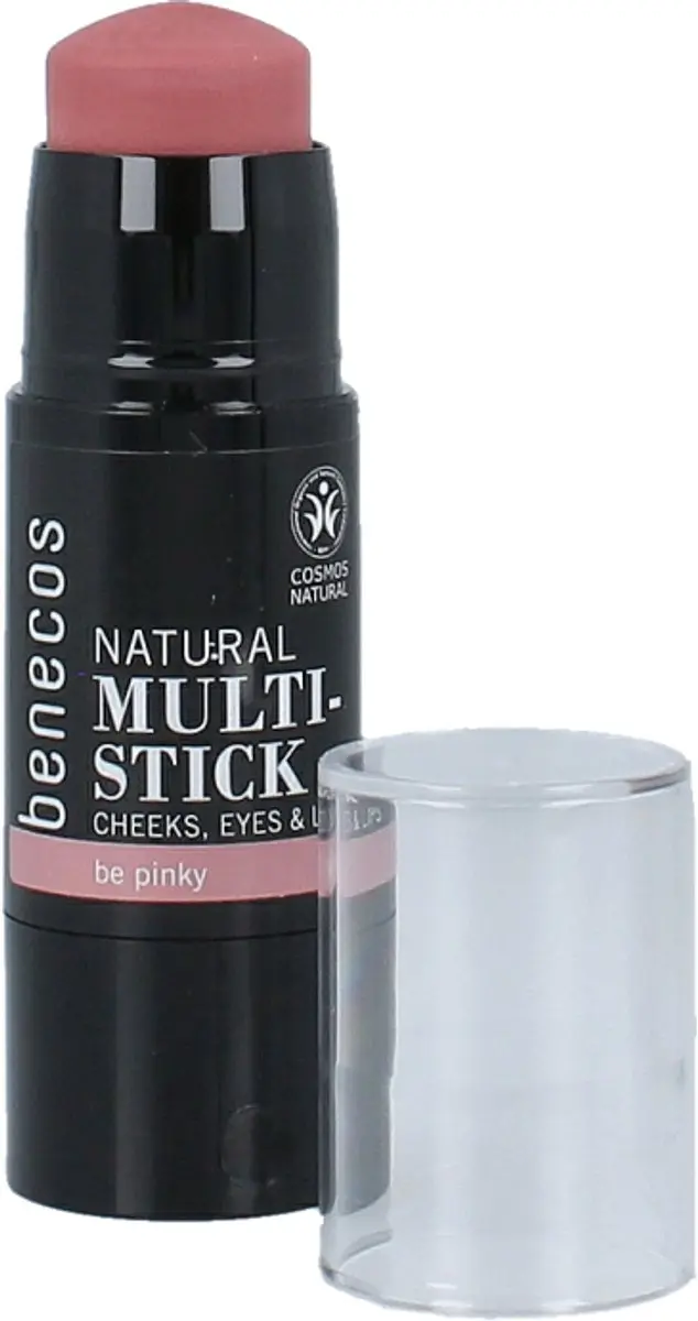 Benecos Multi Stick Be Pinky Bio - 4,5g - Roze - afbeelding 3 van 4