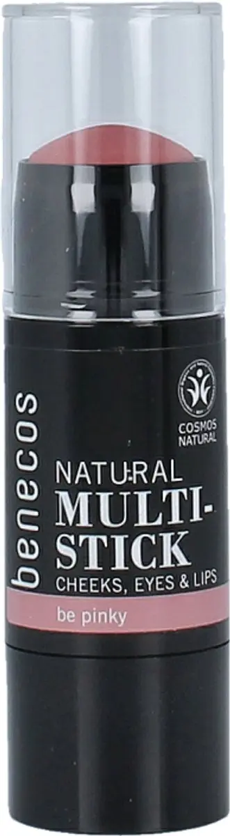 Benecos Multi Stick Be Pinky Bio - 4,5g - Roze - afbeelding 4 van 4