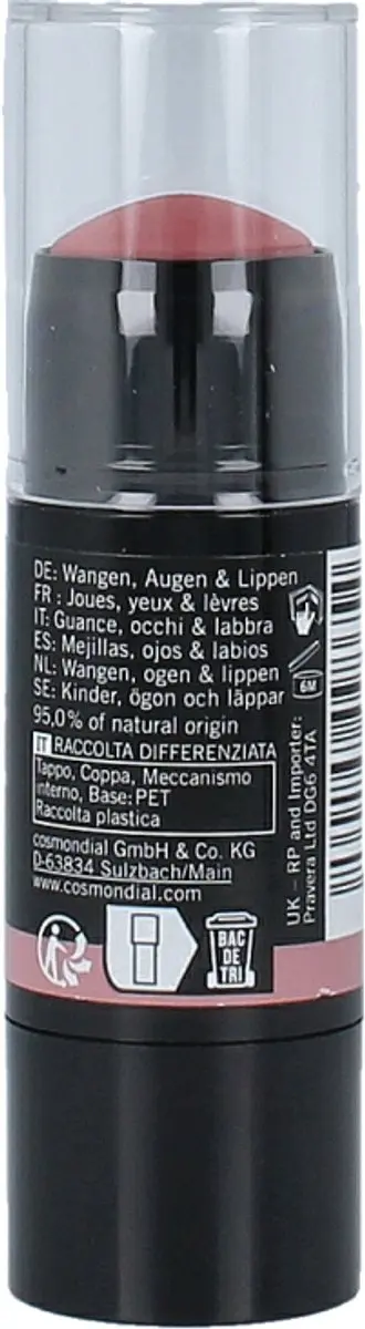 Benecos Multi Stick Be Pinky Bio - 4,5g - Roze - afbeelding 2 van 4