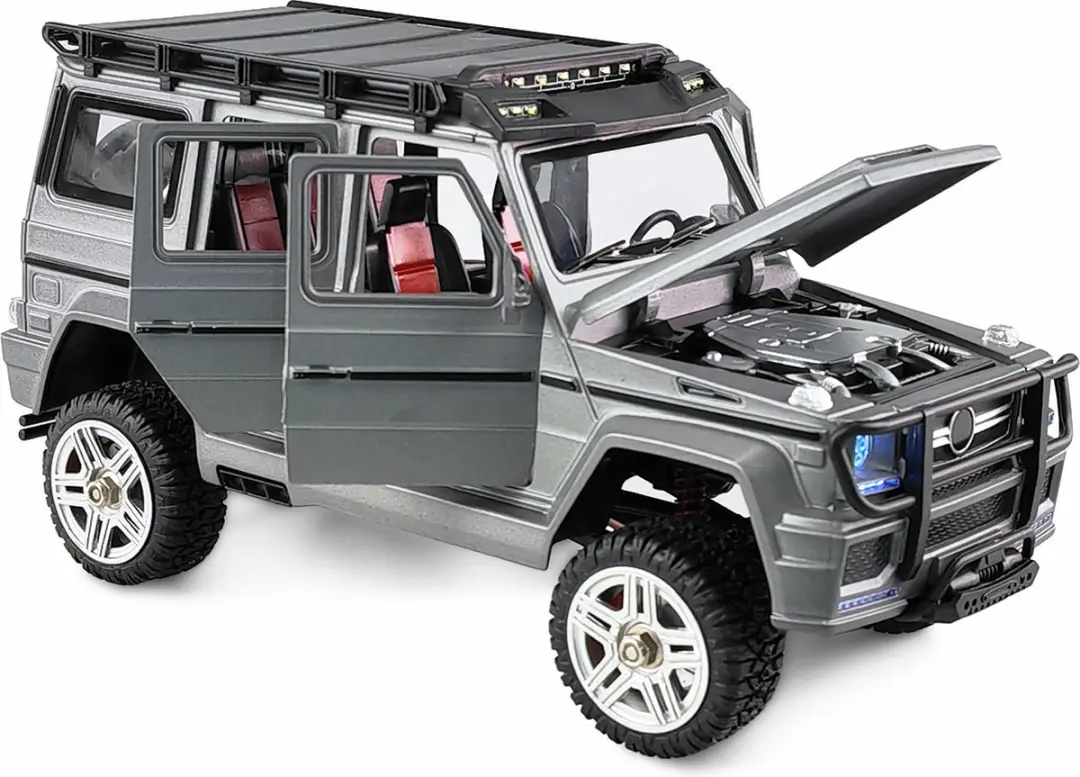 Amewi BRX24 22662 Metal Scale Crawler 1:24 - Antraciet - afbeelding 4 van 6