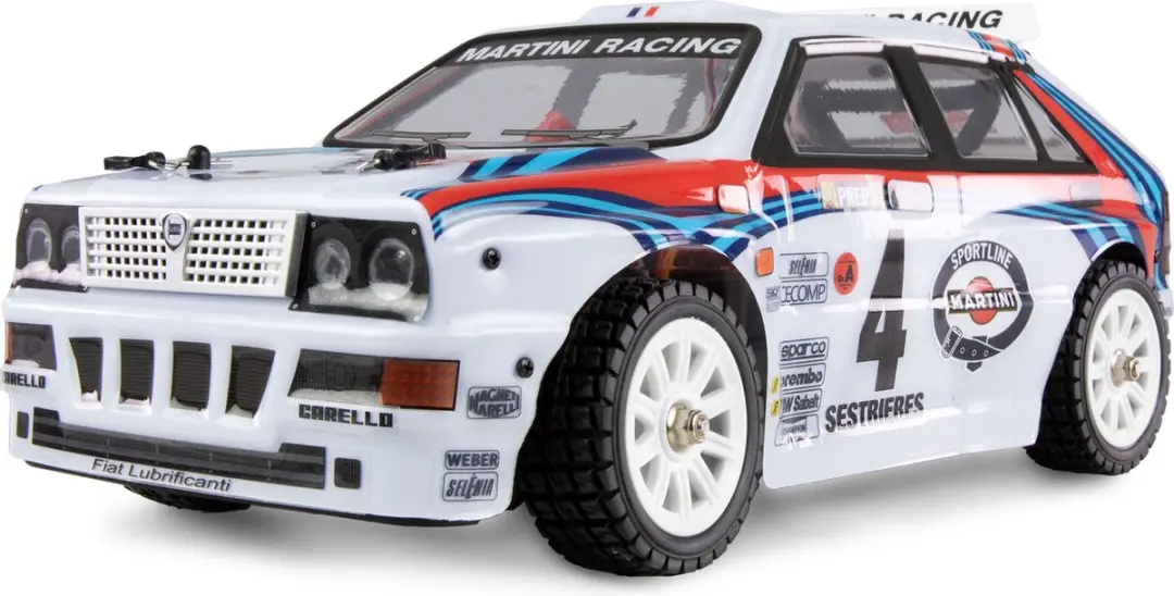 Amewi 21109 Hyper Go Lancia Delta HF Integrale RC Auto 4WD 1:14 RTR - afbeelding 2 van 6