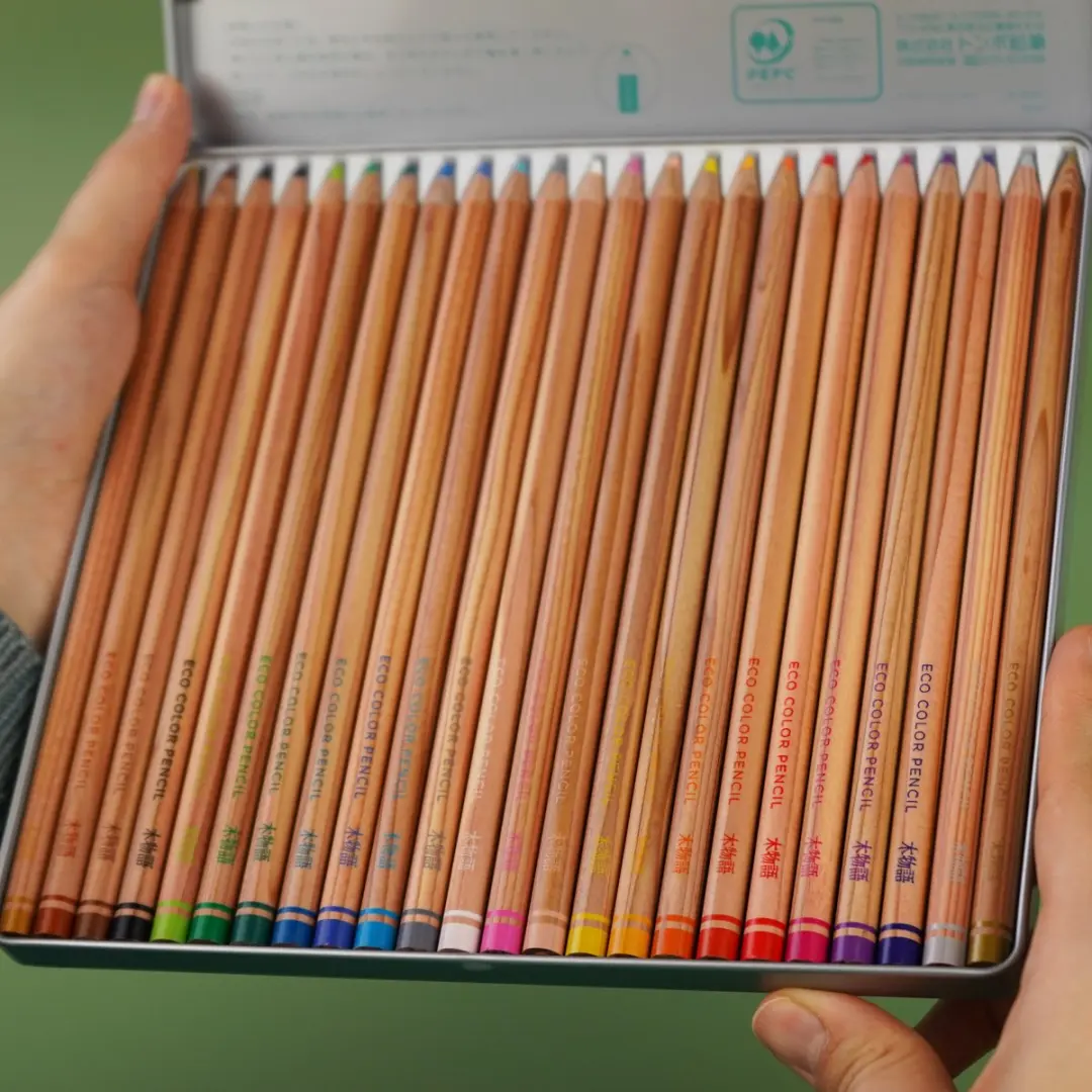 Tombow Eco Kleurpotloden CB-RS-24C - 24 Stuks - afbeelding 2 van 4
