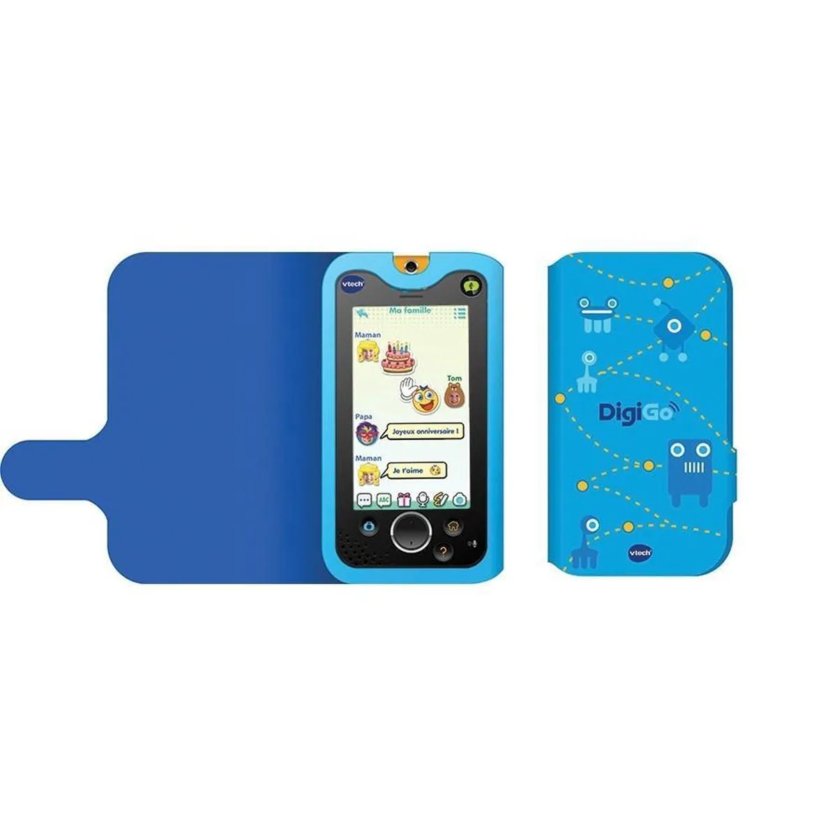 VTech DigiGo Beschermhoes blauw - Tabletbescherming