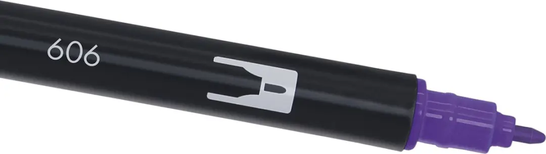 Tombow ABT Dual Brush Pen 606 - Violet - afbeelding 5 van 6