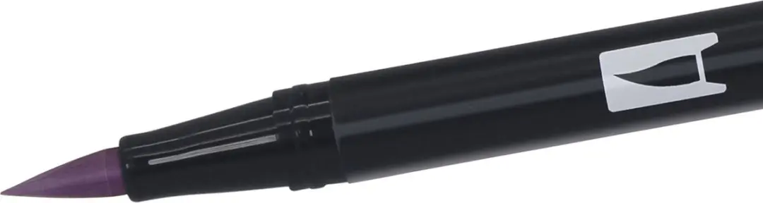 Tombow ABT Dual Brush Pen 679 - Dark Plum - afbeelding 3 van 6