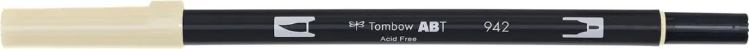 Tombow ABT Dual Brush Pen 942 Cappuccino - afbeelding 3 van 6