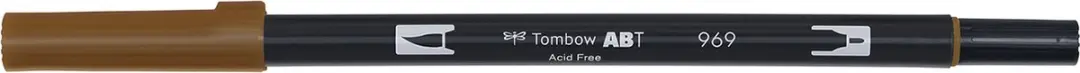 Tombow ABT Dual Brush Pen 969 - Chocolate - afbeelding 2 van 6