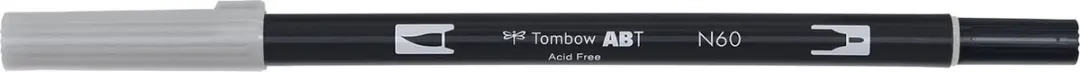 Tombow ABT N60 Dual Brushpen - Cool Gray 6 - afbeelding 2 van 6